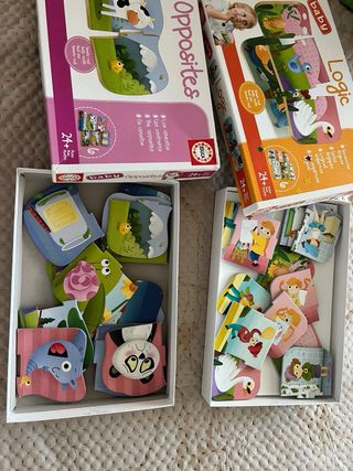 2 Juegos Educa Baby Logic y Opposites