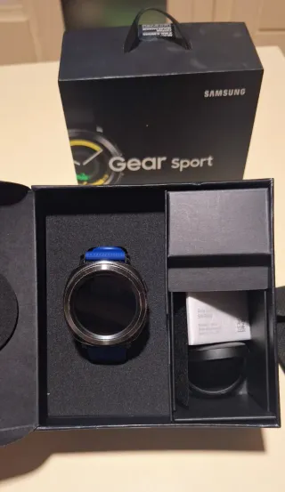 Samsung Gear Sport Smartwatch Azul/Negro/Plata