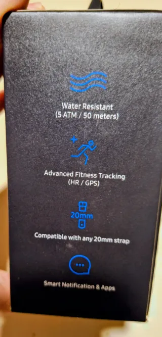 Samsung Gear Sport Smartwatch Azul/Negro/Plata