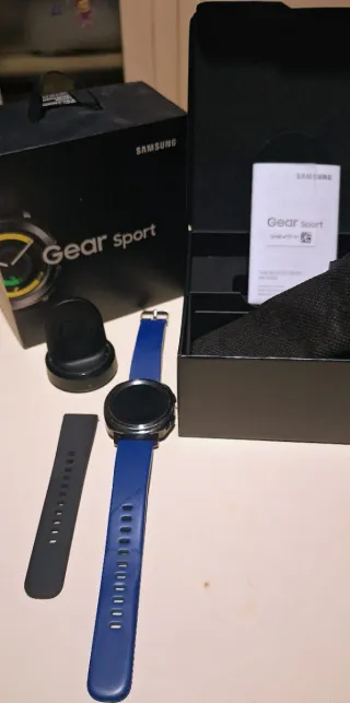 Samsung Gear Sport Smartwatch Azul/Negro/Plata