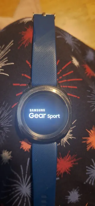 Samsung Gear Sport Smartwatch Azul/Negro/Plata