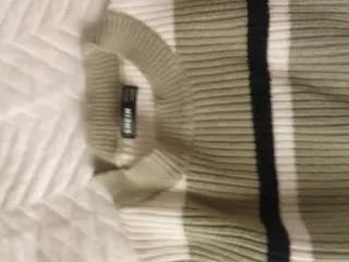 Jersey SHEIN rayas verde y blanco T. XSS