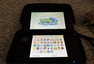 Nintendo 3DS XL + Juegos + Cargador + Estuche
