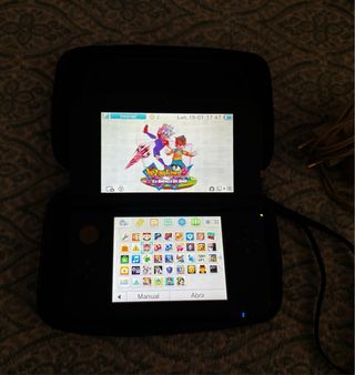 Nintendo 3DS XL + Juegos + Cargador + Estuche