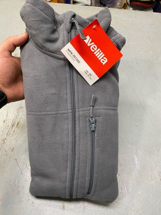 Casaco Polar Velilla Cinza Tamanho XS