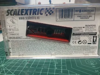 Macchina Scalextric Ford Fiesta WRC Hirvonen