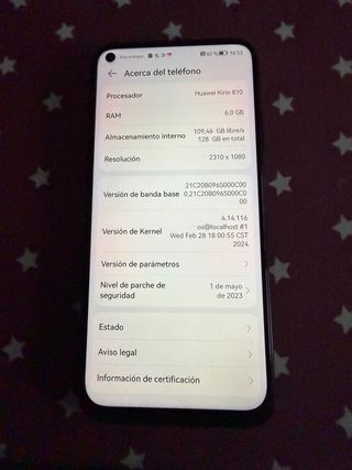 Huawei P40 Lite nero + Custodia rossa