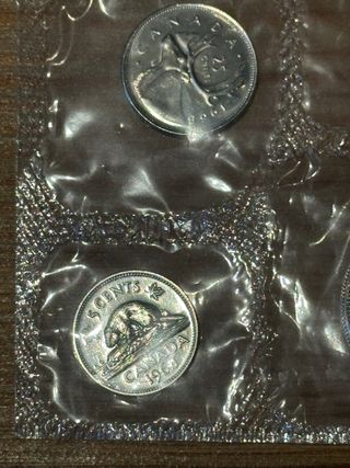 Set di monete canadesi del 1968