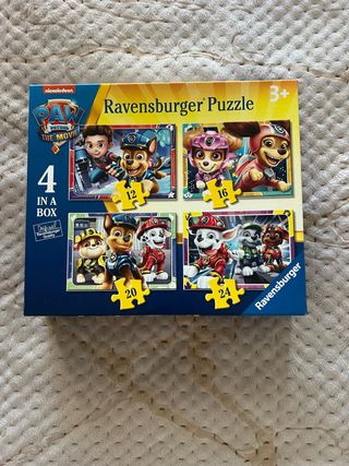 Puzzle Ravensburger Paw Patrol 4 en 1