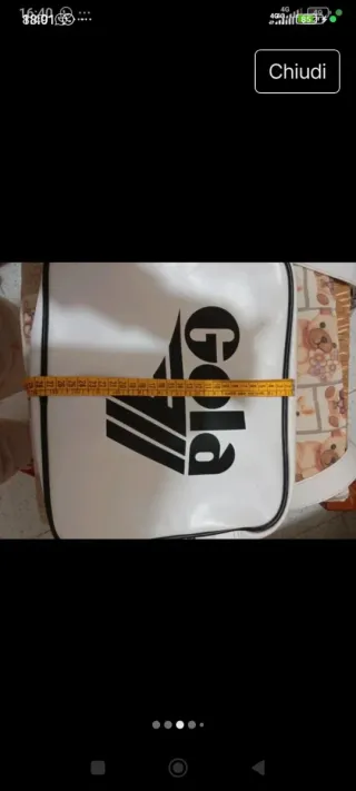 Borsa Gola bianca