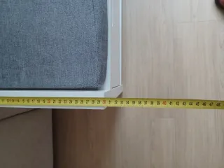 Banqueta con cojín y almacenaje