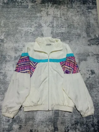 Giacca bomber uomo anni '90 multicolor