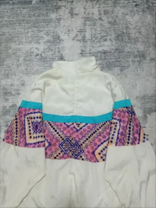 Giacca bomber uomo anni '90 multicolor