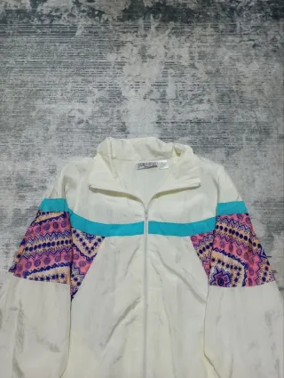 Giacca bomber uomo anni '90 multicolor