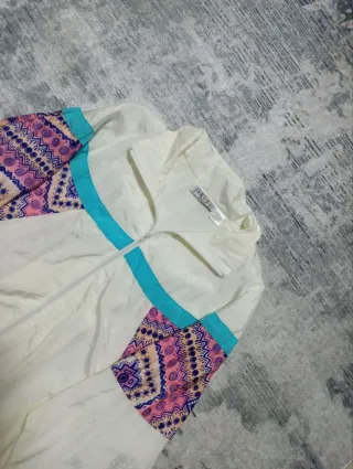 Giacca bomber uomo anni '90 multicolor