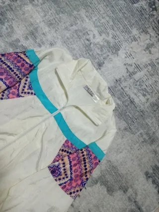 Giacca bomber uomo anni '90 multicolor