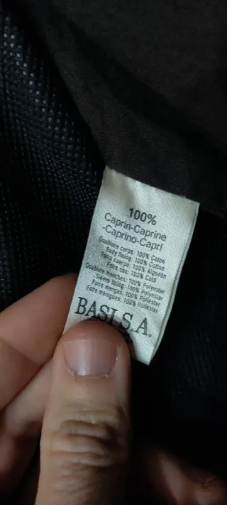 Chaqueta Lacoste de ante para hombre