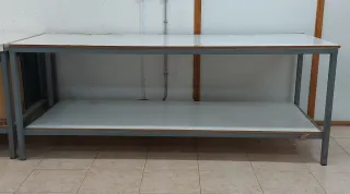 Mesa de trabajo hierro