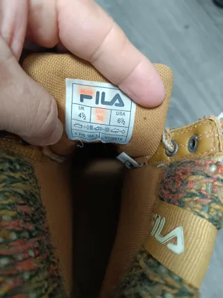 Botas Fila Mujer Marrones y Multicolor