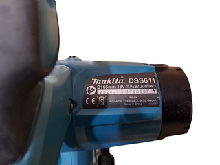 Makita DSS611 Sega circolare con batteria (A)