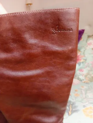 Botas altas de piel nuevas