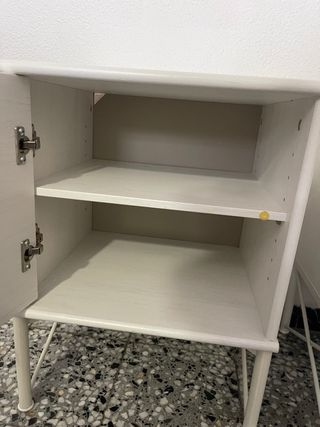 2 Mesitas de Noche Blancas