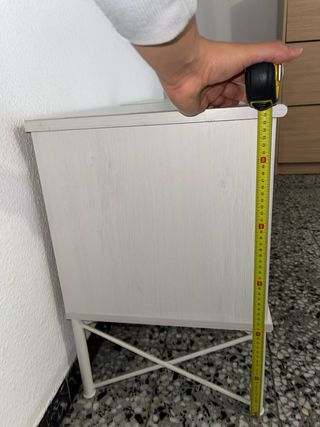 2 Mesitas de Noche Blancas