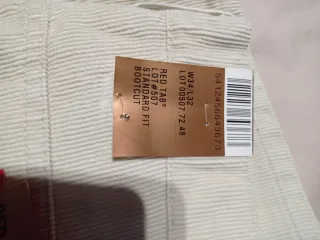 Pantalón pana Levi's beige