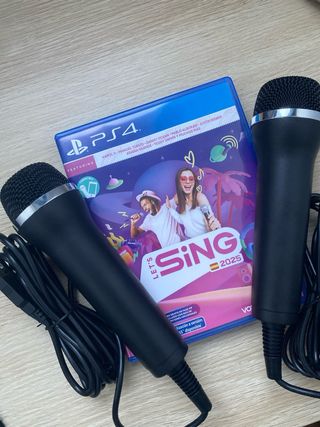 Let's Sing 2025 + 2 micros PS4