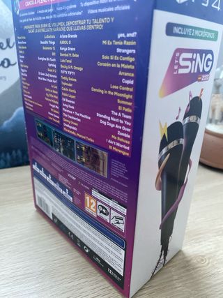 Let's Sing 2025 + 2 micros PS4
