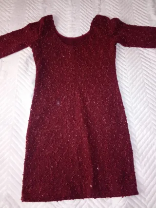 Vestido fiesta corto t. M