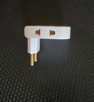 Enchufe plegable (3 conexiones)