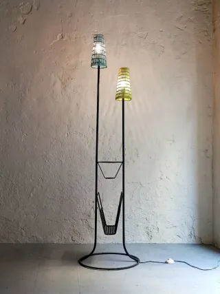 Lámpara de pie Francia - Vintage 60s