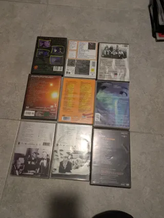 Lote DVDs Música Conciertos Blues Jazz Rock