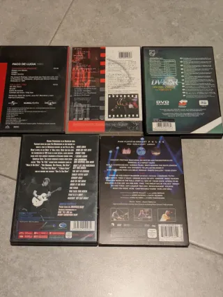 Lote DVDs Música Conciertos Blues Jazz Rock