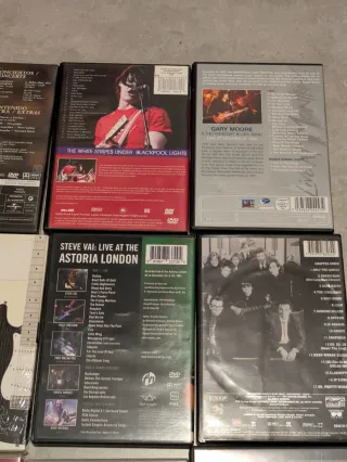 Lote DVDs Música Conciertos Blues Jazz Rock