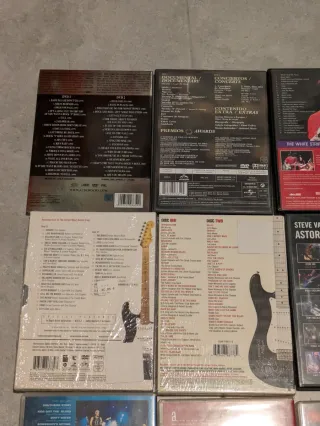 Lote DVDs Música Conciertos Blues Jazz Rock