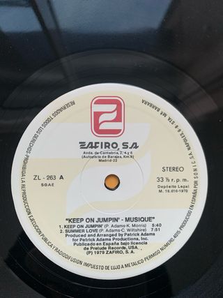 Vinilo LP Musique - Keep On Jumpin'