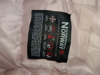 Abrigo niña Norway rosa palo  con capucha