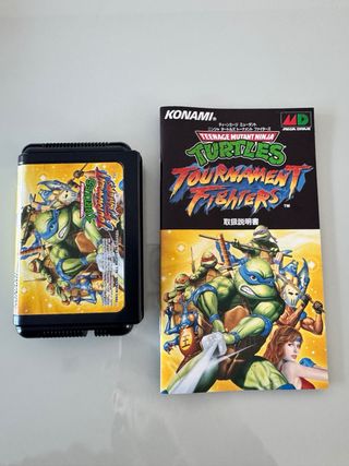 Ninja Turtles Tournament Fighters Sega Mega Drive