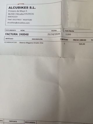 Bicicleta Eléctrica megamo