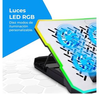 Base Refrigeradora Portátil con RGB