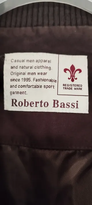 Cazadora de ante Roberto Bassi