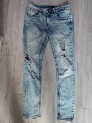 Pantalones vaqueros hombre marca pull&bear e Insid