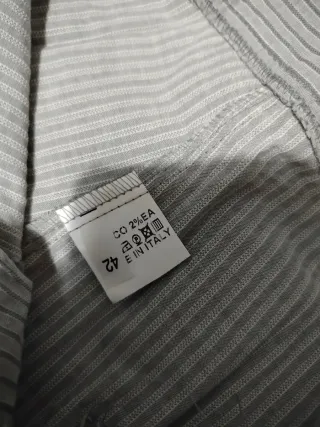 Pantaloni Refinery grigi a righe