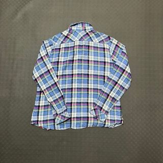 Dickies Camisa Flanela L Mulher Azul Vintage