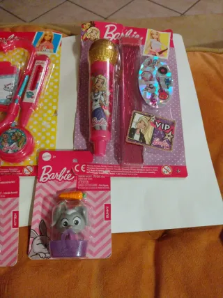 Barbie Veterinario e Microfono Giocattolo