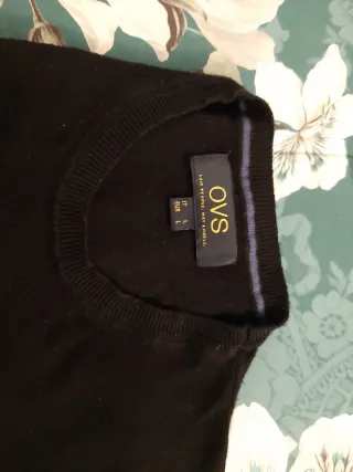 Polo OVS Pullover Uomo Nero Taglia L