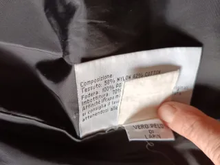 Piumino donna con cappuccio marrone