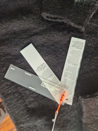 Off White maglione nero taglia L, nuova!